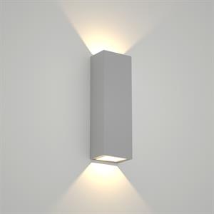 LANIER LED 5W 3000K OUTDOOR UP-DOWN ADJUSTABLE WALL LAMP GREY D:12CMX4.1CM 80201031