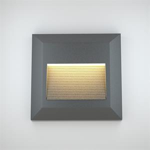 SALMON LED 2W 3CCT OUTDOOR WALL LAMP ANTHRACITE CCT D:12.4CMX12.4CM 80201840