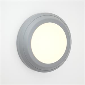 JOCASSEE LED 3.5W 3CCT OUTDOOR WALL LAMP GREY D:15CMX2.7CM 80201430