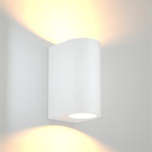 MICHIGAN 2XGU10 OUTDOOR UP-DOWN WALL LAMP WHITE D:14.7CMX9CM 80200124